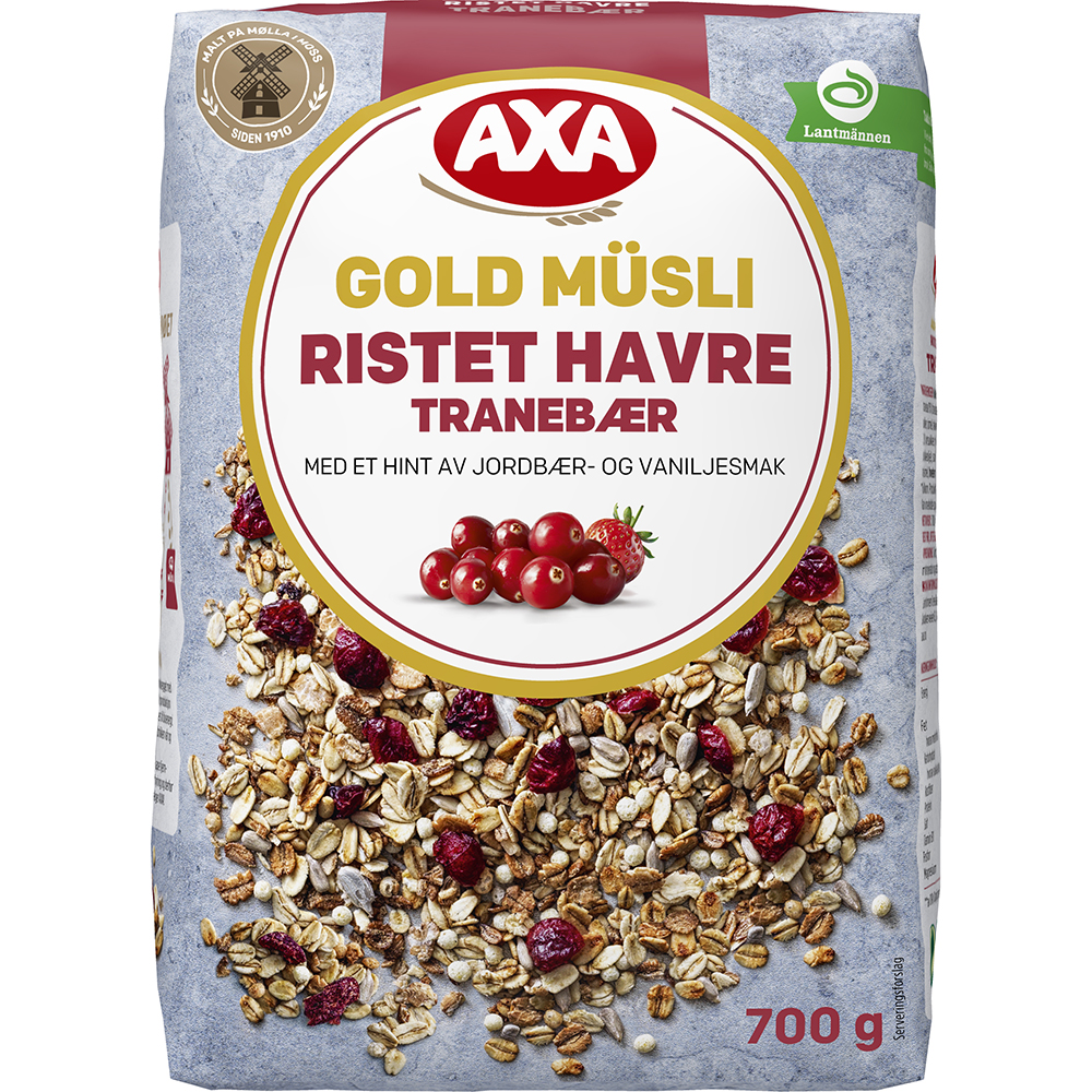 405103 104221 320181 AXA Gold Muesli Ristet Havre Tranebaer 700g_1_web