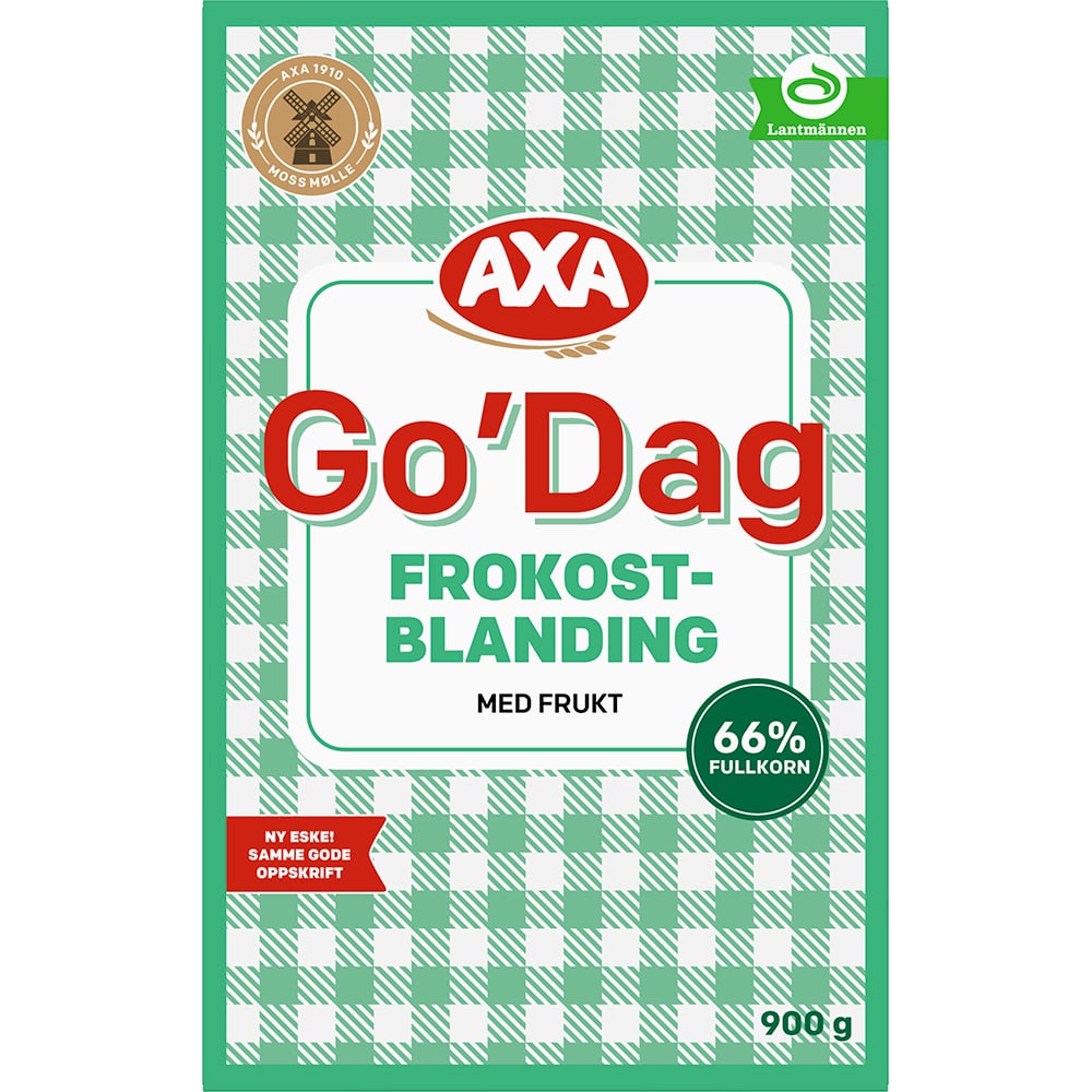 404925 104139 263407 AXA Go'Dag Müsli Frukt 900g_1_web