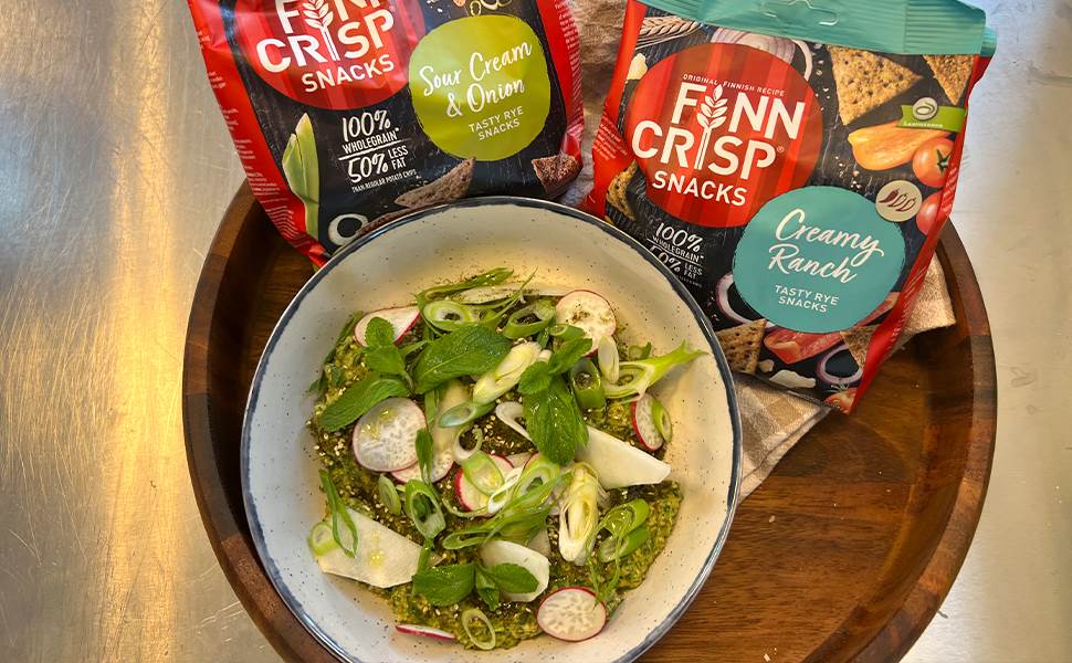 FINN CRISPs med Linsedipp